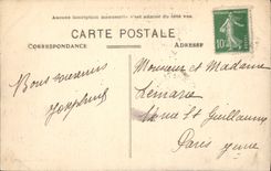 CPA Saint Jean de Luz Cote Basque la Rhune vus de Ste Barbe