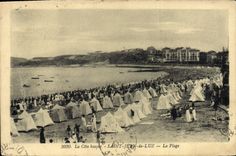 CPA Saint Jean de Luz La Cote Basque La Plage