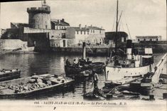 CPA Saint Jean de Luz (B P) Le Fort de Socoa Batreaux