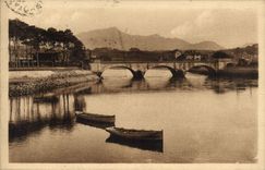 CPA Saint Jean de Luz (Cote Basque) Le Pont du Chemin de fer de la Rhune