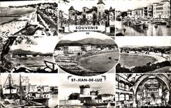 CPM Saint Jean de Luz Port Port de Socoa Interieur