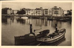 CPA Saint Jean de Luz (Basses Pyrenees) Le Port et Quai de l'Infante Bateaux