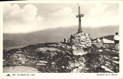 CPA Saint Jean de Luz Sommet de la Rhune