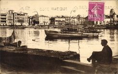 CPA Saint Jean de Luz (B P) Quai de l'Infante Bateaux 