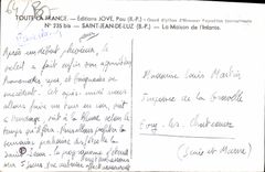 CPM Saint Jean de Luz (B P) La Maison de l'Infante