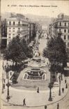 CPA Lyon Place de la Republique Monument Carnot