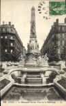 CPA Lyon Le Monument Carnot Place de la Republique