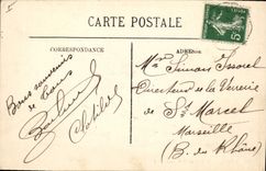 CPA Lyon Le Monument Carnot