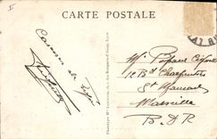 CPA Lyon Artistique Pont d'Ainay et coteau de Fourviere