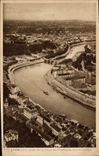 CPA Lyon Vue prise de la Tour de Fourviere sur la Saone