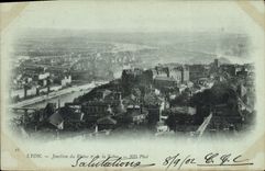 CPA Lyon Jonction du Rhone et de la Saone