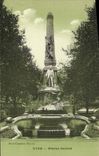 CPA Lyon Statue Carnot