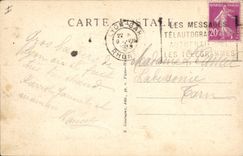 CPA Lyon Place Carnot et Cours de Verdun Tramway