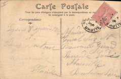CPA Lyon La Place et la Rue de la Republique