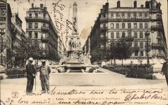 CPA Lyon MonumentCarnot (Place de la Republique)