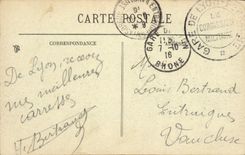 CPA Lyon Place Carnot Garre de Perrache et Hotel Terminus