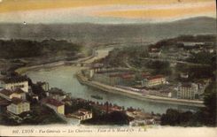CPA Lyon Vue Generale Les Chartreux Vaise et le Mont d'Or