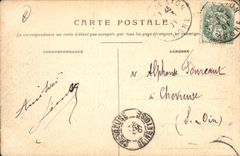CPA Lyon Cours du Midi et Place Carnot Tramway