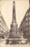 CPA Lyon Monument Carnot