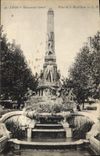 CPA Lyon Monument Carnot Place de la Republique