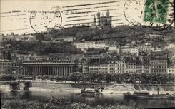 CPA Lyon Coteau et Basilique