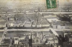 CPA Lyon Vue Generale prise de Four