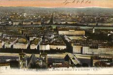 CPA Lyon Vue Generale Quartiers de Bellecour et de la Guillotiere