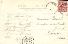CPA Lyon Les Cbarireux et le Mont d'Or pris de Restaurant Gay