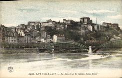 CPA Lyon St Clair La Boucle et le Coteau Saint Clair