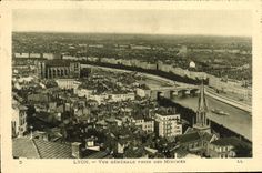 CPA Lyon Vue generale prise des Minimes