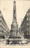 CPA Lyon Place de la Republique Le Monument Carnot