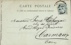 CPA Lyon Monument eleve a la memoire du President Carnot
