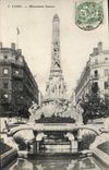 CPA Lyon Monument Carnot