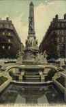 CPA Lyon La Statue de Carnot Place de la Republique