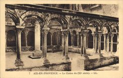 CPA Aix en Provence le Cloitre (XI siecle)