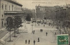 CPA Aix en Provence Place du Palais