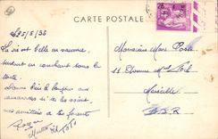 CPA Istres Vue aerienne
