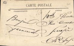 CPA Marseille La Place d'Aix et l'Arc de Triomphe