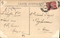 CPA Marseille L'Arc de Triomphe Magasin General