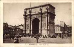 CPA Marseille la Porte d'Aix