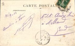 CPA Marseille Arc de Triomphe La Porte d'Aix