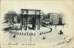 CPA Marseille Arc de Triomphe 