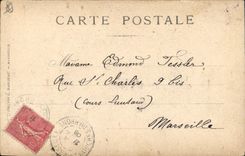 CPA Marseille Place d'Aix et Arc de Triomphe 