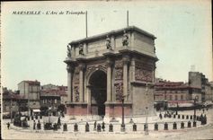 CPA Marseille L'Arc de Triomphe 