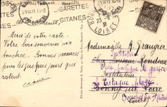 CPA Marseille Place Jules Guesde et Arc de Triomphe