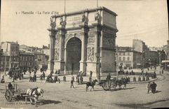 CPA Marseille La Porte d'Aix 