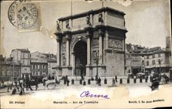 CPA Marseille Arc de Triomphe 