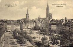 CPA Strasbourg Alsace Place Kleber 