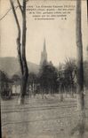 CPA La Grande Guerre 1914 15 Thann Haute Alsace Sur une place de la ville Militaria