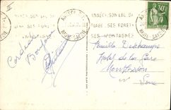 CPA Chamonix Mont Blanc Vue generale La Teleferique et le Brevent 